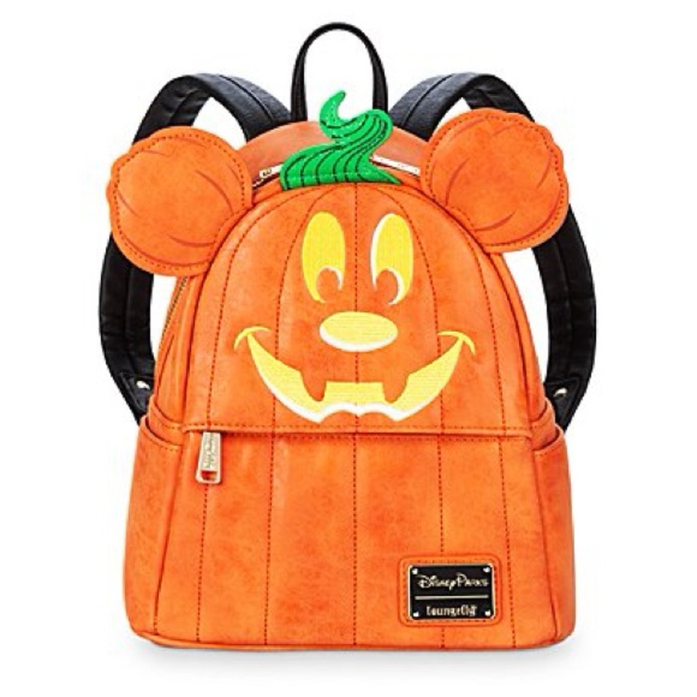 Loungefly Pumpkin Mickey Mini Backpack